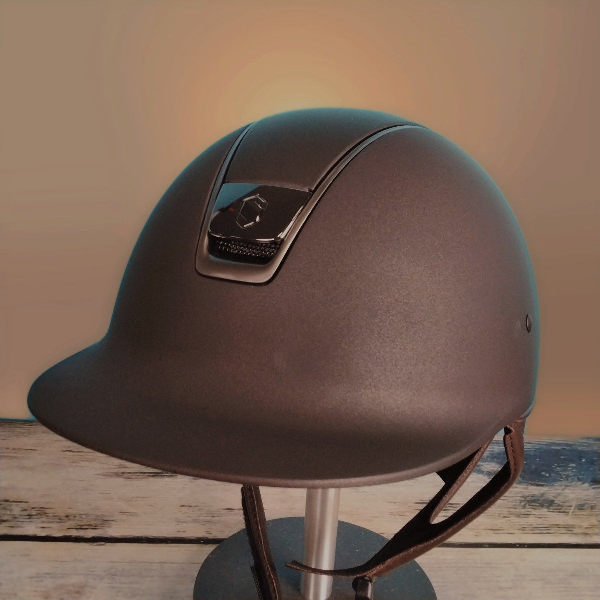 Samshield Reithelm "Shadowmatt Standard" braun Größe M (55-58 cm)