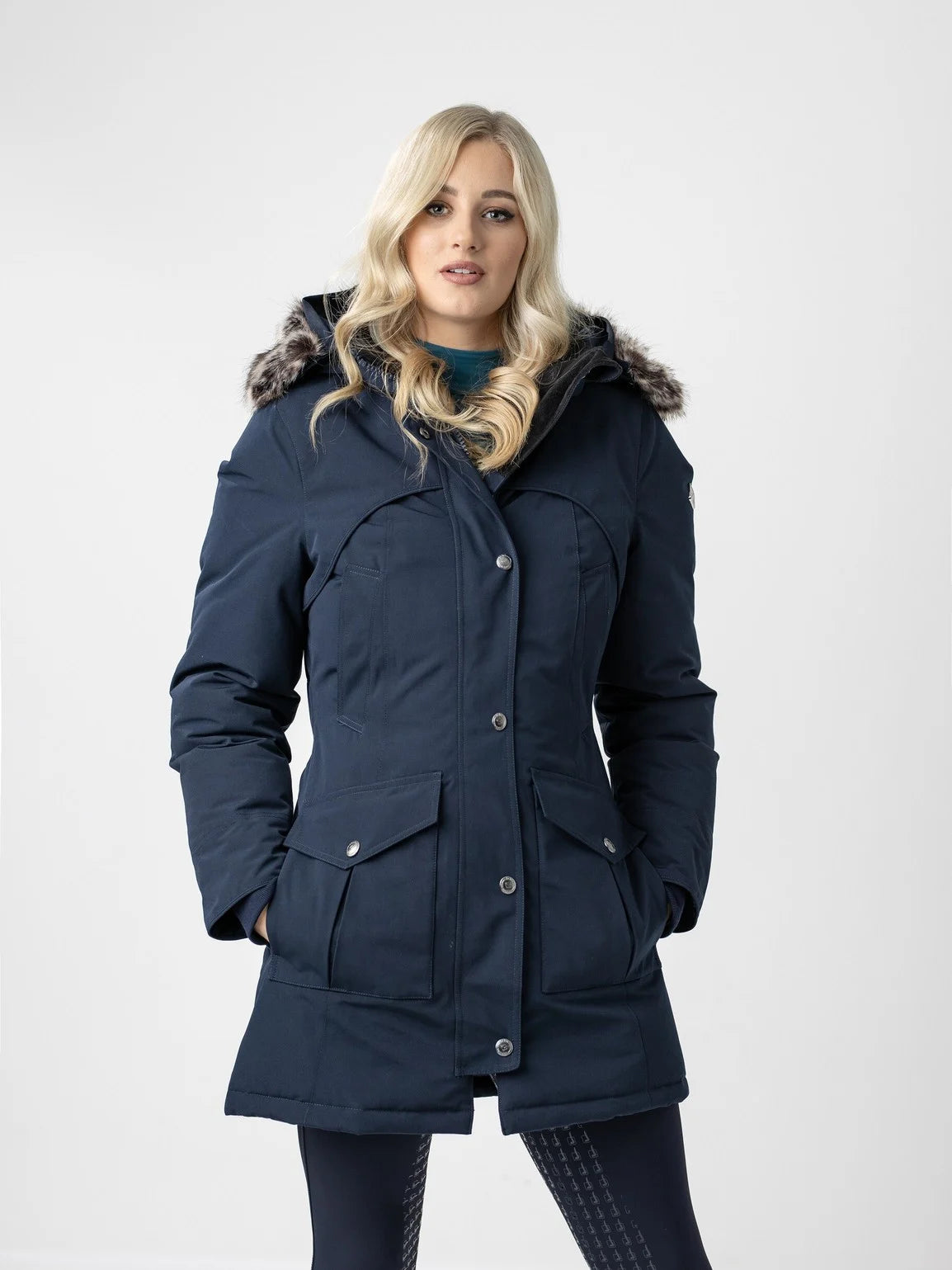 LeMieux - Jacke "LMX Storm Coat" in Navy