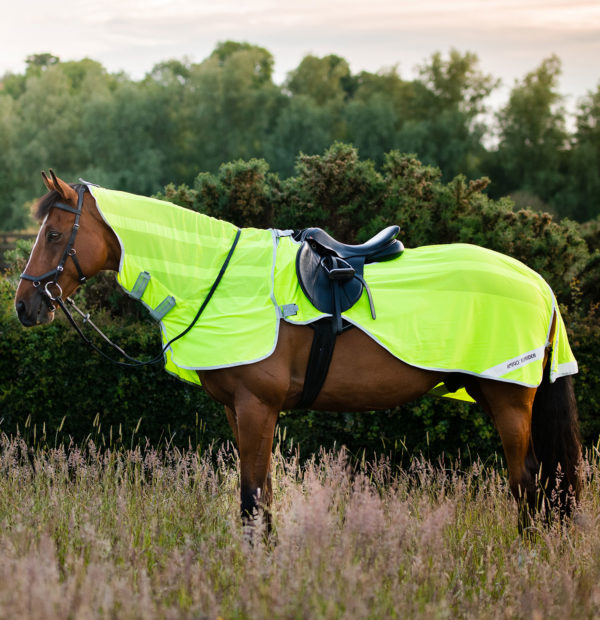 Horseware Ireland Amigo Flyrider - Flourescent Yellow