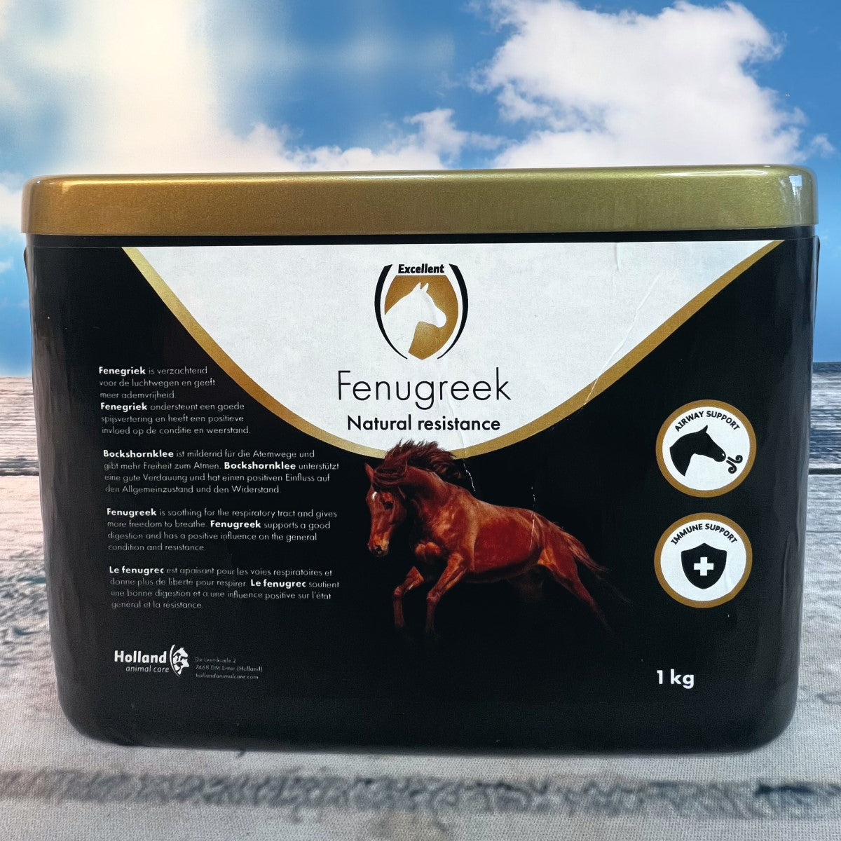 Bockshornklee - Fenugreek aus 100 % reinen Samen gemahlen für Atemwege, Verdauung & Gewicht