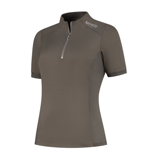MRS.ROS - Short Sleeve Training Top Smart - Deep Ginger