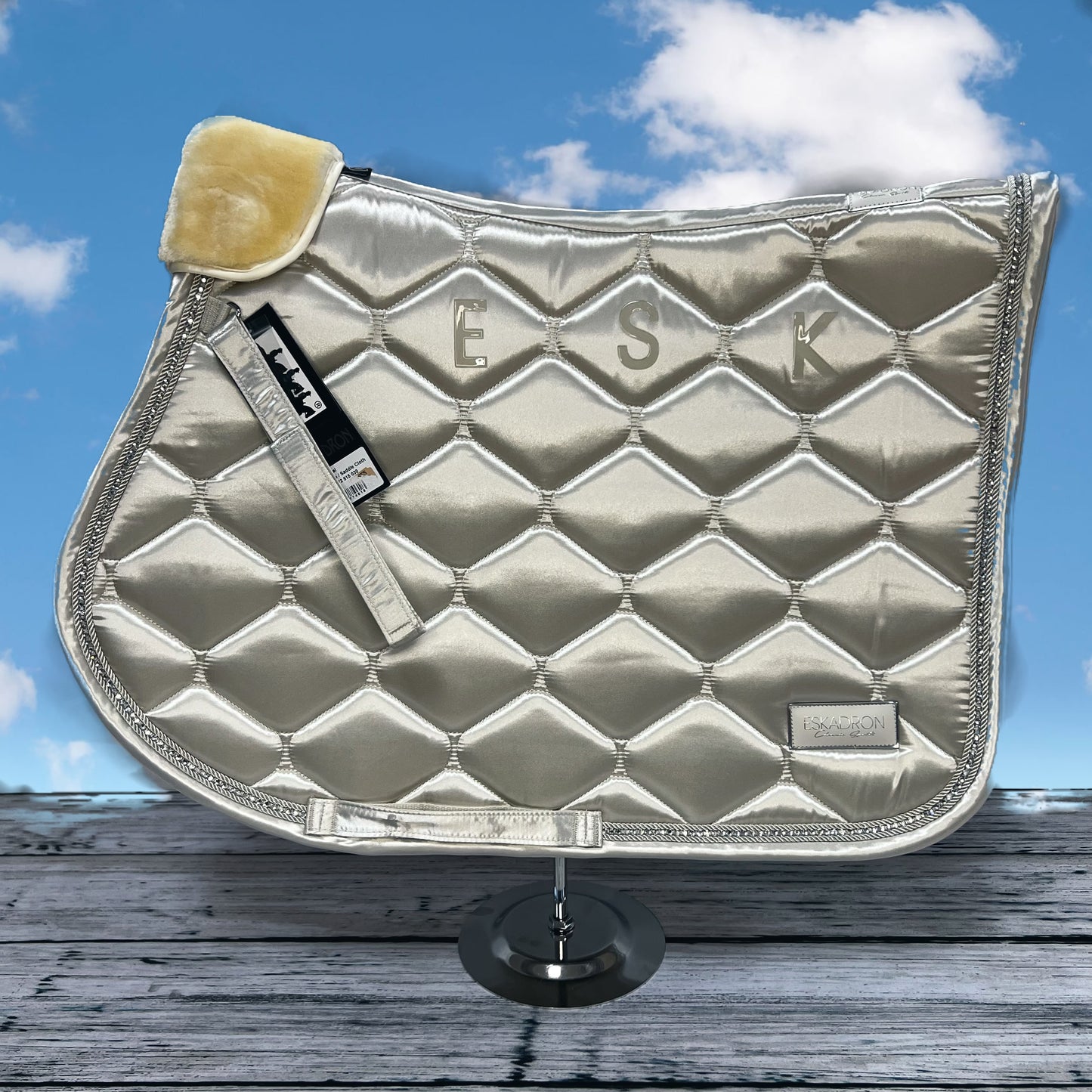 Eskadron Schabracke Satin Crystal "Classic Sports" greige