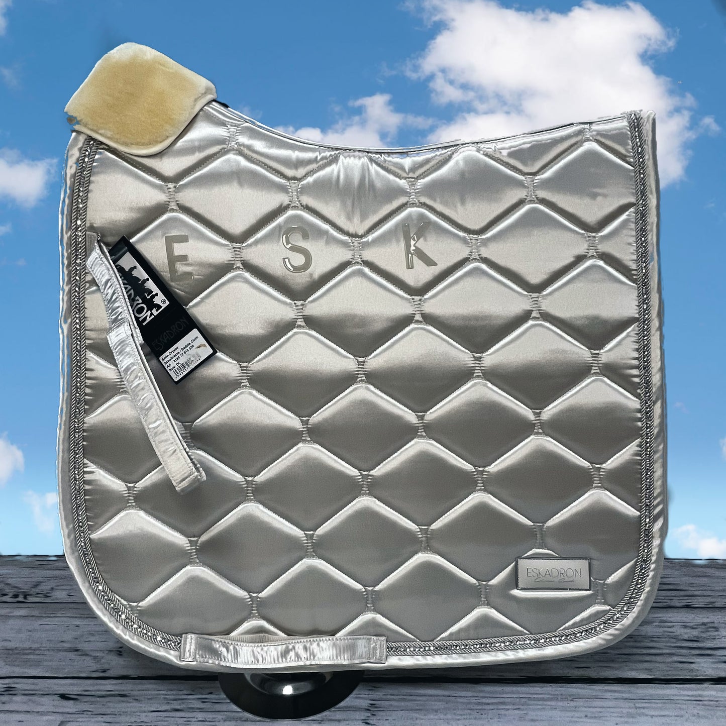 Eskadron Schabracke Satin Crystal "Classic Sports" greige