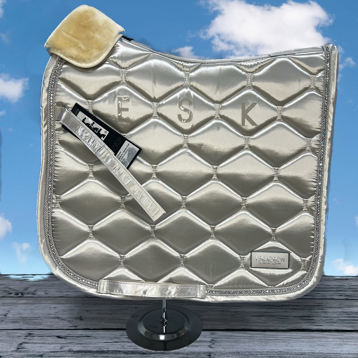 Eskadron Schabracke Satin Crystal "Classic Sports" greige
