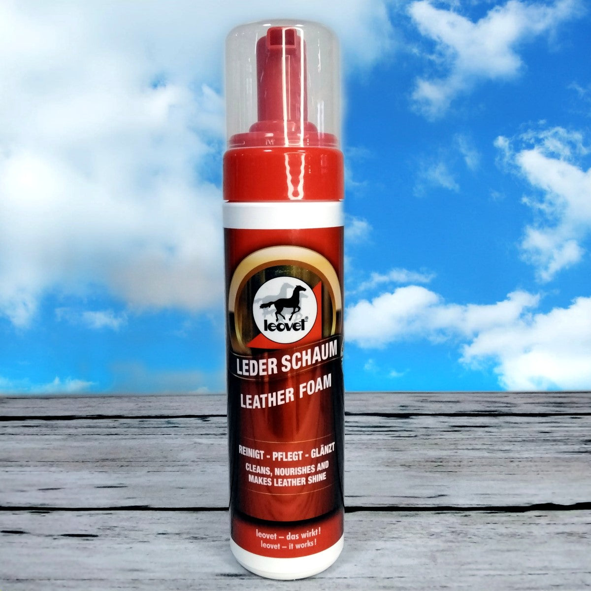 Leovet Leder Schaum - reinigt, fettet & schützt