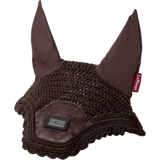 LeMieux - LMX Rhone Fly Hood Espresso Größe L/Warmblut
