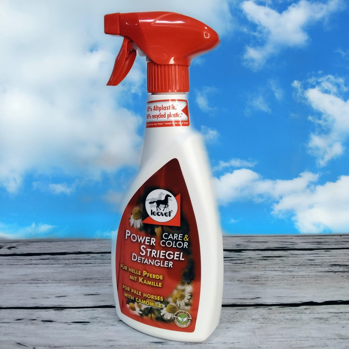 Leovet Power Striegel Kamille - römische Kamille für helles Fell