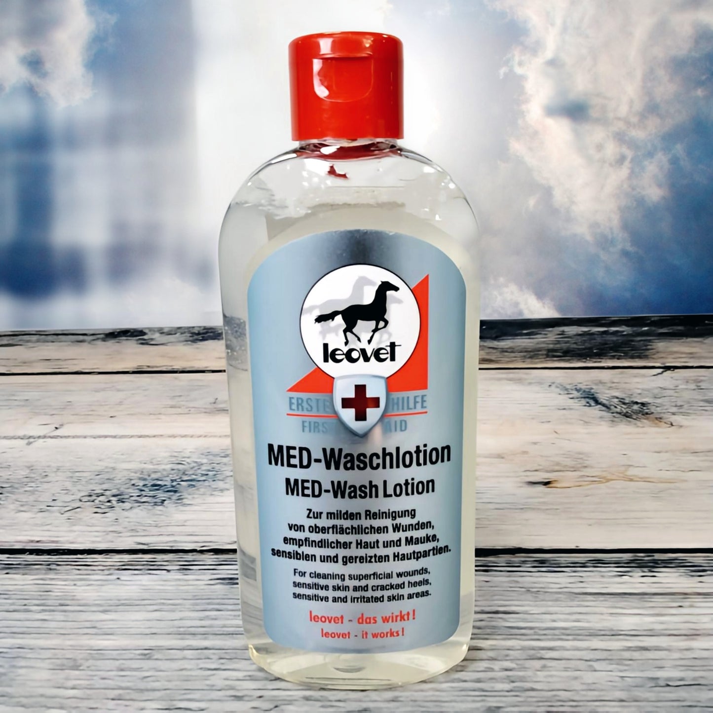 Leovet - MED-Waschlotion - Zur milden Reinigung von oberflächlichen Wunden