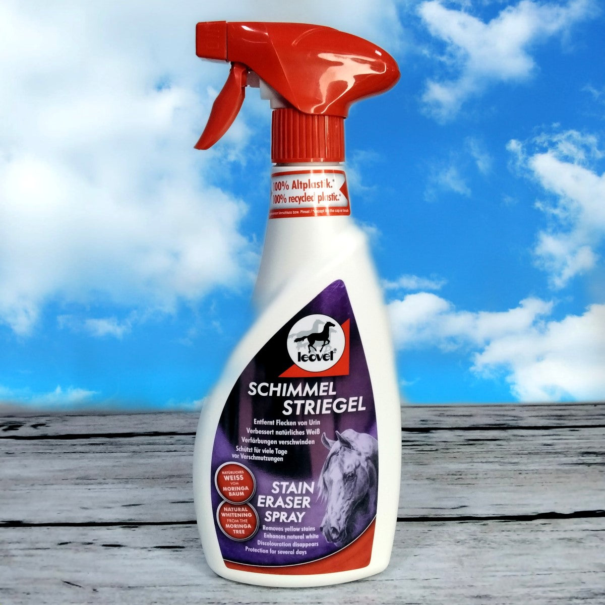 Leovet Schimmel Striegel - sorgt für strahlendes Weiß
