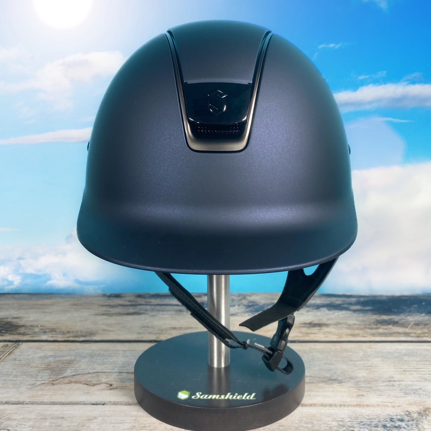Samshield Reithelm "Shadowmatt Standard" blau Größe S (52-56 cm)