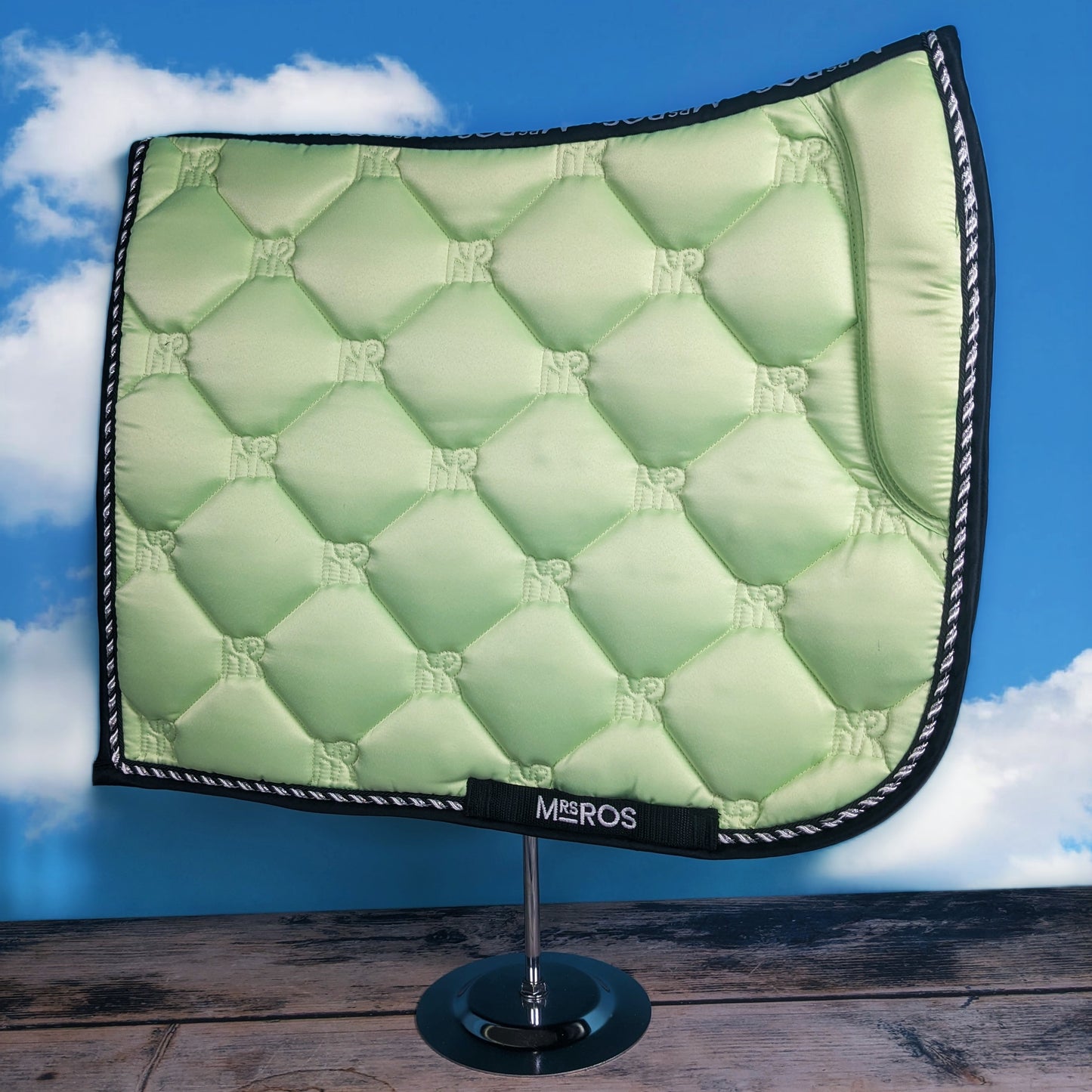 MRS. ROS -  Charmer Dressage Saddle Pad - Pastel Green