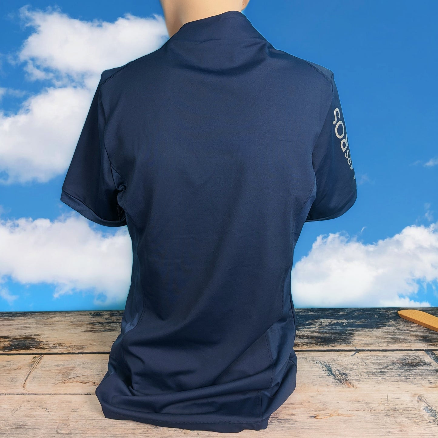 MRS.ROS  - Short Sleeve Training Top - true navy