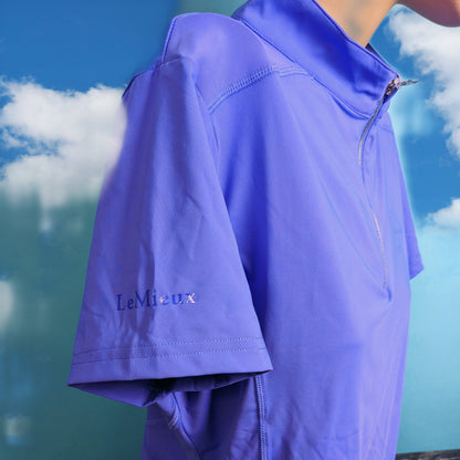 LeMieux - Activewear Short Sleeve Base Layer - Bluebell