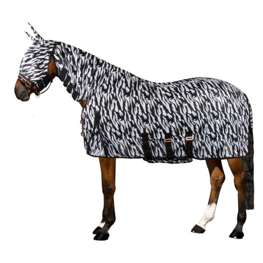 Imperial Riding - Fly blanket IRHCarly - Black Zebra