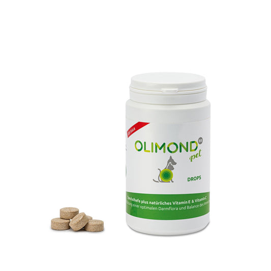 Olimond BB Pet Drops (120 Stück) - für ein besseres Allgemeinbefinden von Hunden und Katzen!