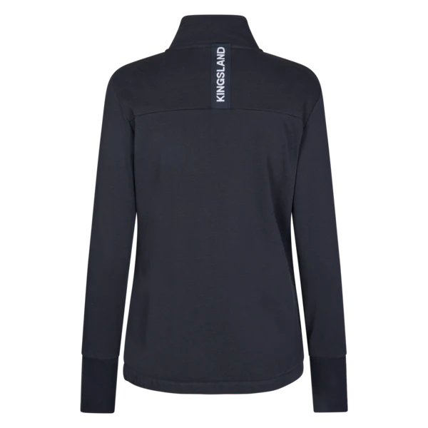 Kingsland - KLhusna Damen-Sweatshirt mit halbem Reißverschluss