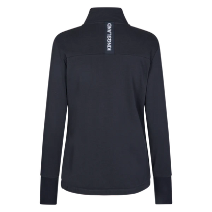 Kingsland - KLhusna Damen-Sweatshirt mit halbem Reißverschluss