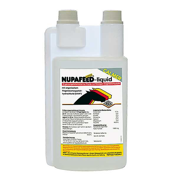NUPAFEED - Calmer Liquid - Magnesium für Pferde