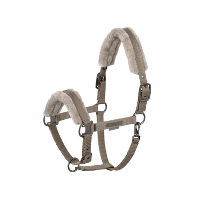 Eskadron Halfter DOUBLE PIN FAUX FUR "PLATINUM 25"