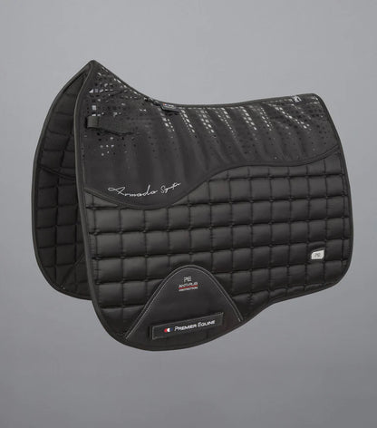 Premier Equine -Armada Close Contact Dressage Square - Black/Full