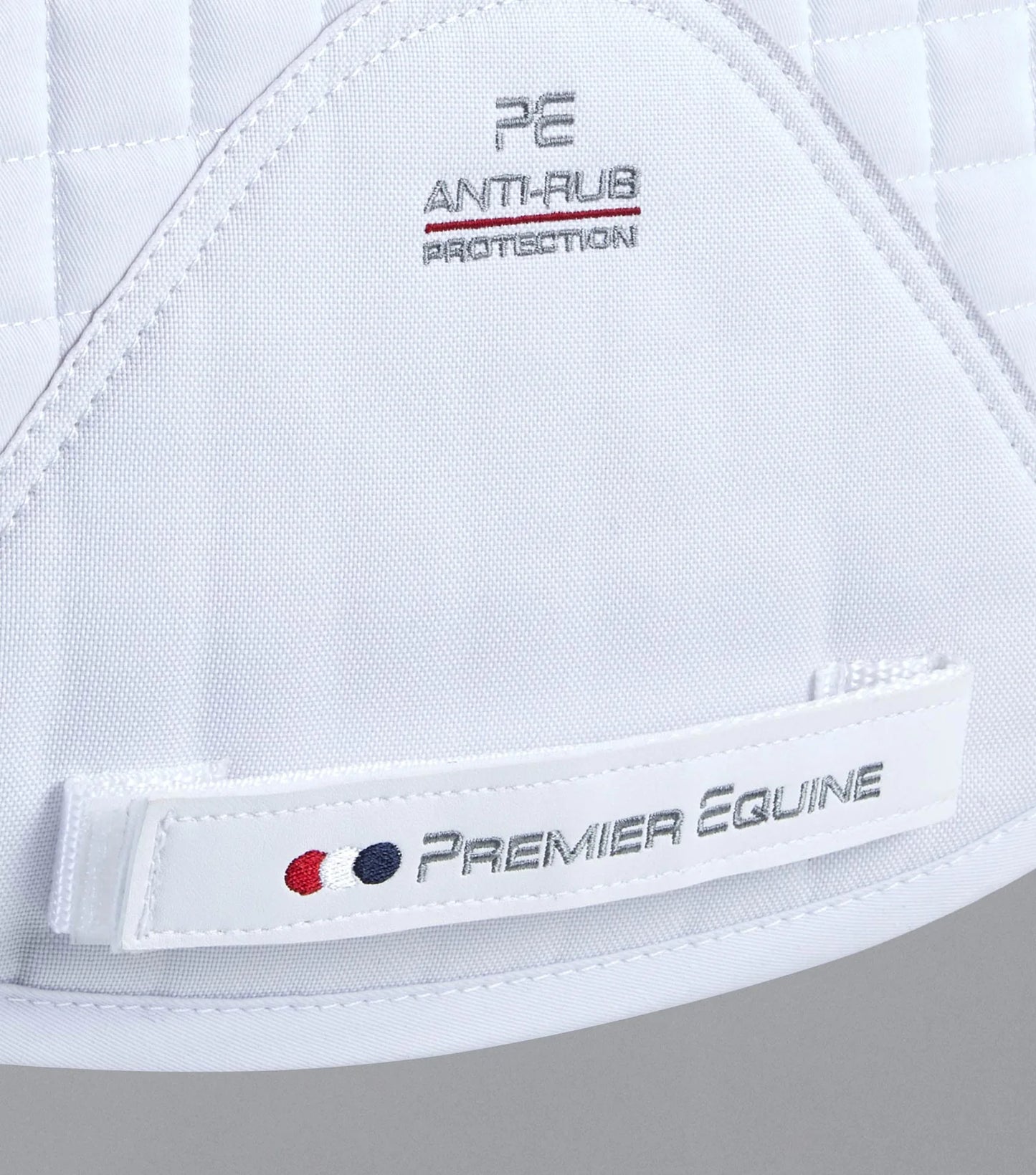 Premier Equine - Pony Close Contact Merino Wool Half Lined European Dressage Square White/Natural Wool/Pony