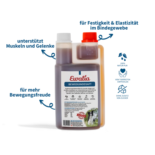 EWALIA Bewegungssaft für Hunde 500ml