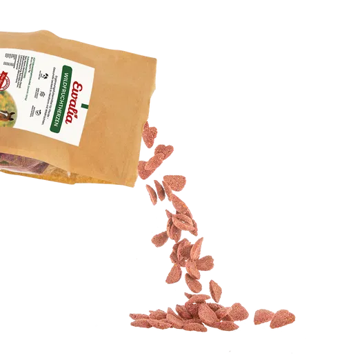 EWALIA Wildfruchtherzen Leckerli für Pferde 1kg