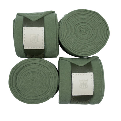 MATTES Fleece Bandage - Bandagen-4er Set in khaki