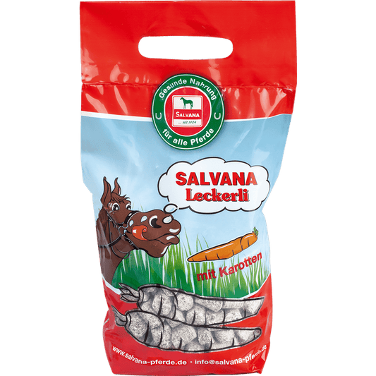 SALVANA LECKERLI - Schmackhafte Leckerli mit Karotten auf rein natürlicher Basis