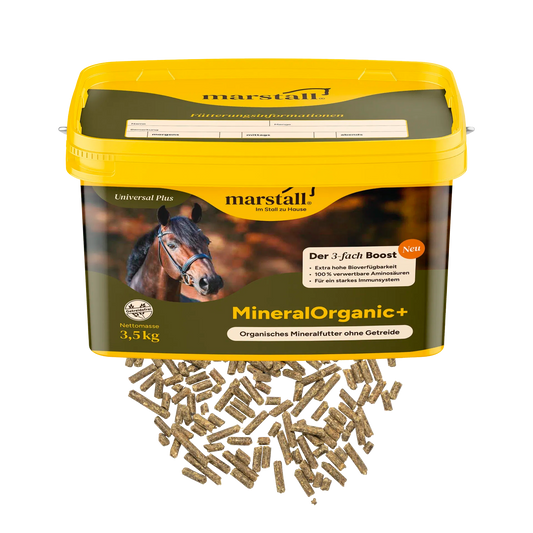Marstall MineralOrganic+ - Organisches Mineralfutter ohne Getreide