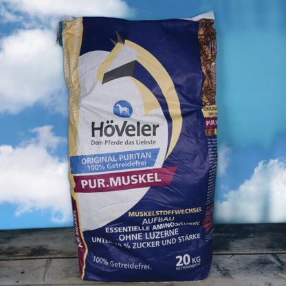 Höveler PUR.Muskel - Das Spezial-Müsli zur Unterstützung des Muskelstoffwechsels ohne Luzerne!