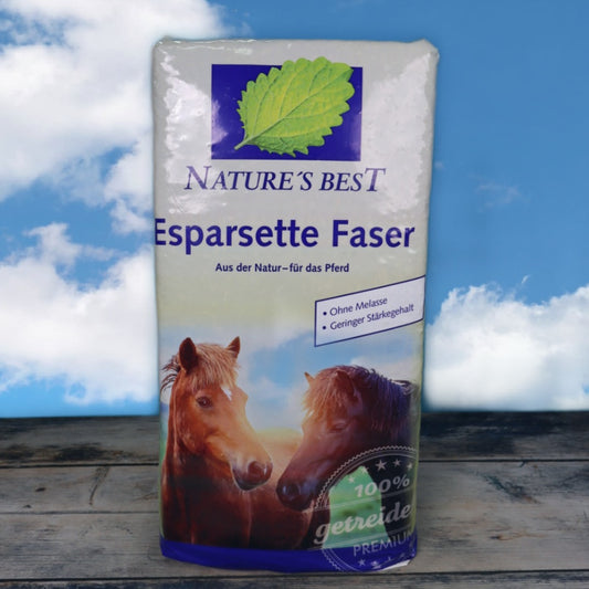 Nature´s Best Esparsette Faser 15kg - magenfreundliches Raufutter