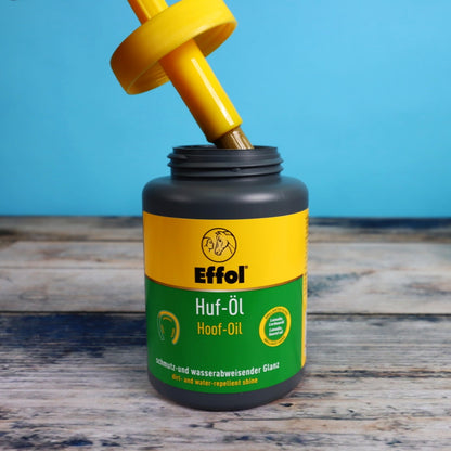 Effol-Huf Öl mit Pinsel -  fördert die Elastizität des Hufhorns