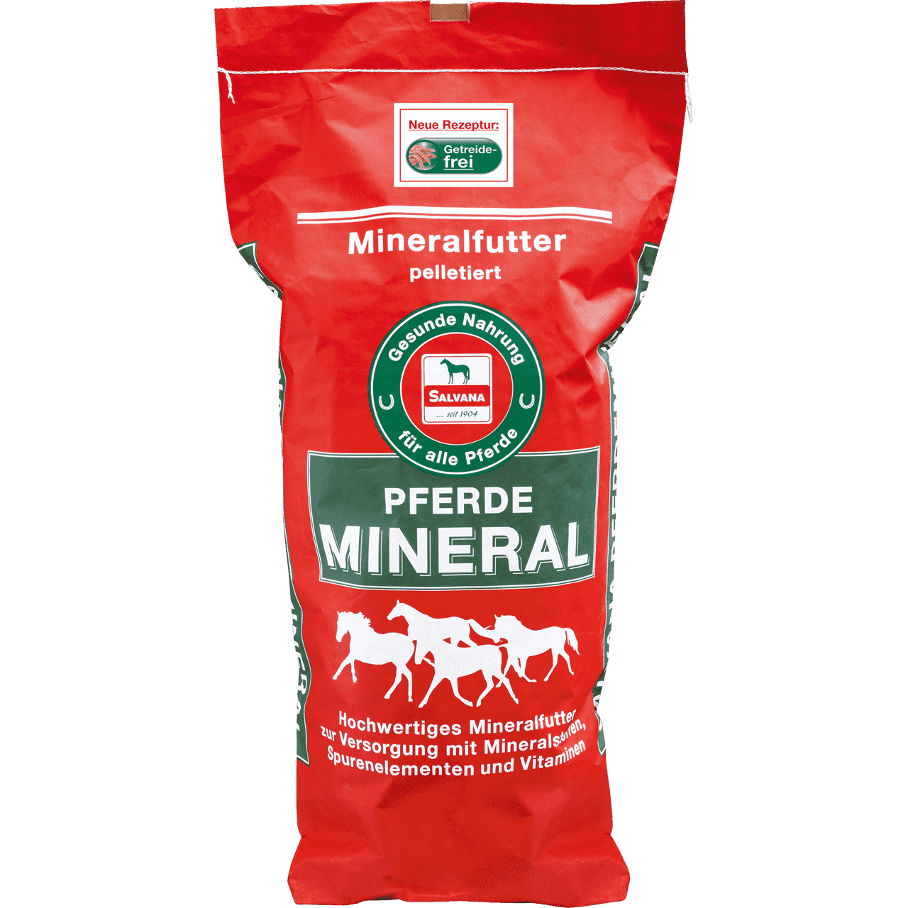 SALVANA Pferdemineral Getreidefrei - Getreidefreies Mineralfutter zur Bedarfsdeckung für Pferde aller Rassen