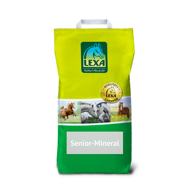 Lexa - Senior-Mineral - Schmackhaftes Mineralfutter für Vitalität und Wohlbefinden bis ins hohe Alter.