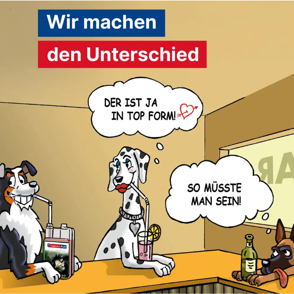 GladiatorPLUS Hund - Unterstütze deinen Hund ganzheitlich – mit nur einem Schluck pro Tag!