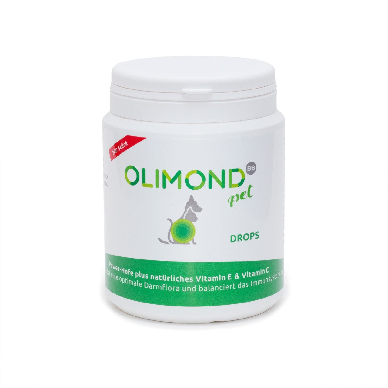 Olimond BB Pet Drops (120 oder 300 Stück) - für ein besseres Allgemeinbefinden von Hunden und Katzen!