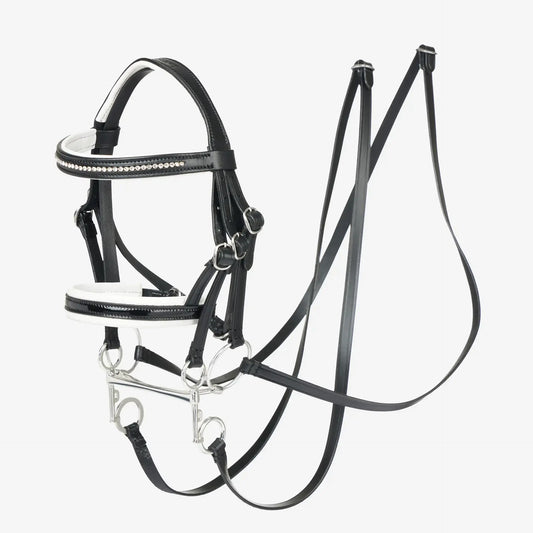 LeMieux  - Hobby Horse Double Bridle Black