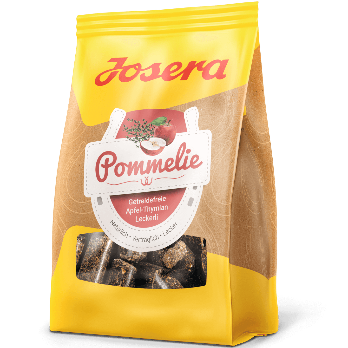Josera 3x Pferdeleckerli Pommelie