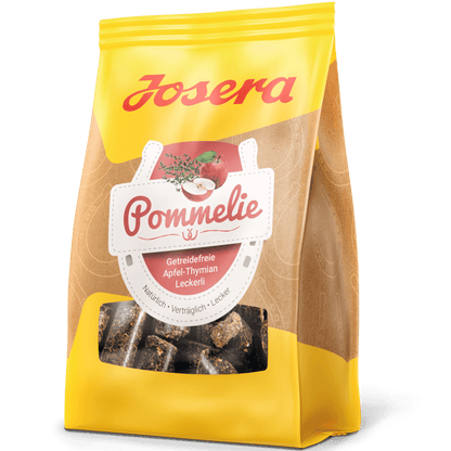 Josera 3x Pferdeleckerli Pommelie