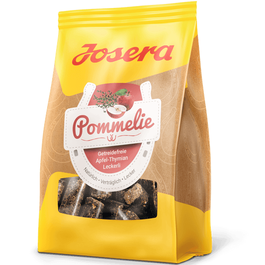 Josera 3x Pferdeleckerli Pommelie