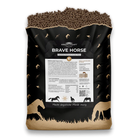 Kristallkraft Brave Horse - Natürlicher Mutmacher