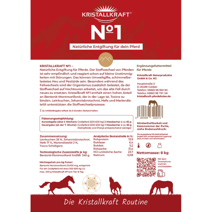 Kristallkraft No1 - entgiftet mit der Kraft der Natur
