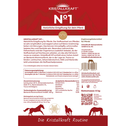 Kristallkraft No1 - entgiftet mit der Kraft der Natur