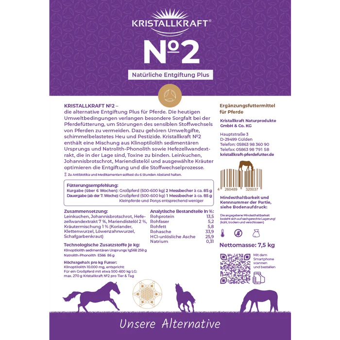 Kristallkraft No 2 - die alternative Entgiftungskur