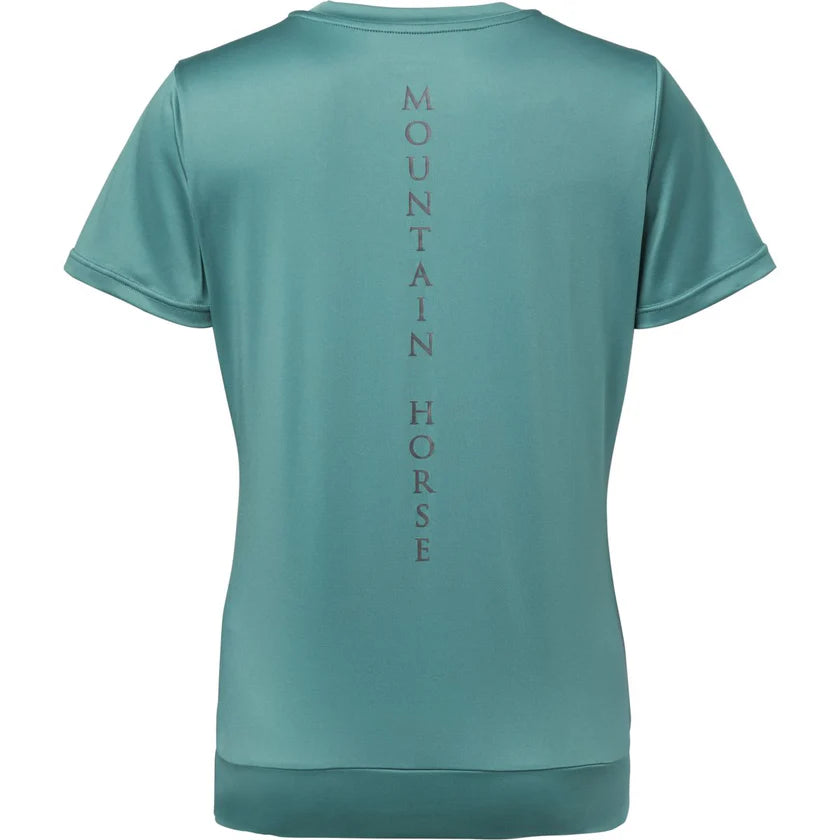 Mountain Horse T-Shirt Active Tee Teal Blue