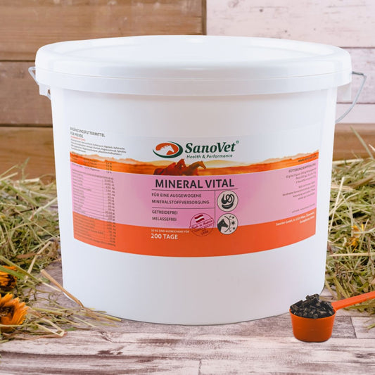 SanoVet Mineral Vital - Breitbandmineral getreidefrei - melassefrei 3 kg