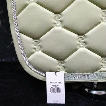 PS of Sweden Saddle Pad Dressage Classic Seed Green FULL