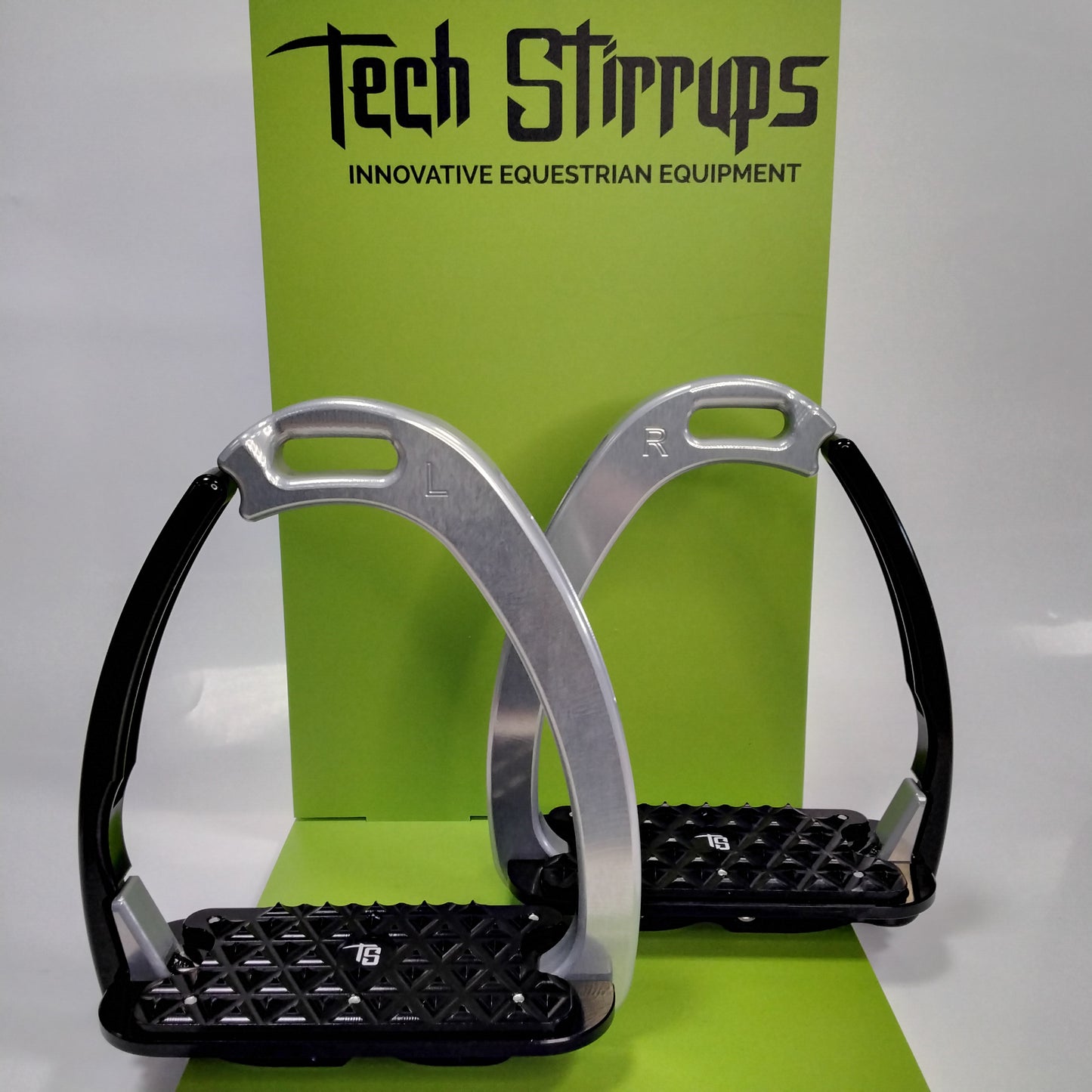 Tech Stirrups VENICE EVO safety stirrup SILVER/Black