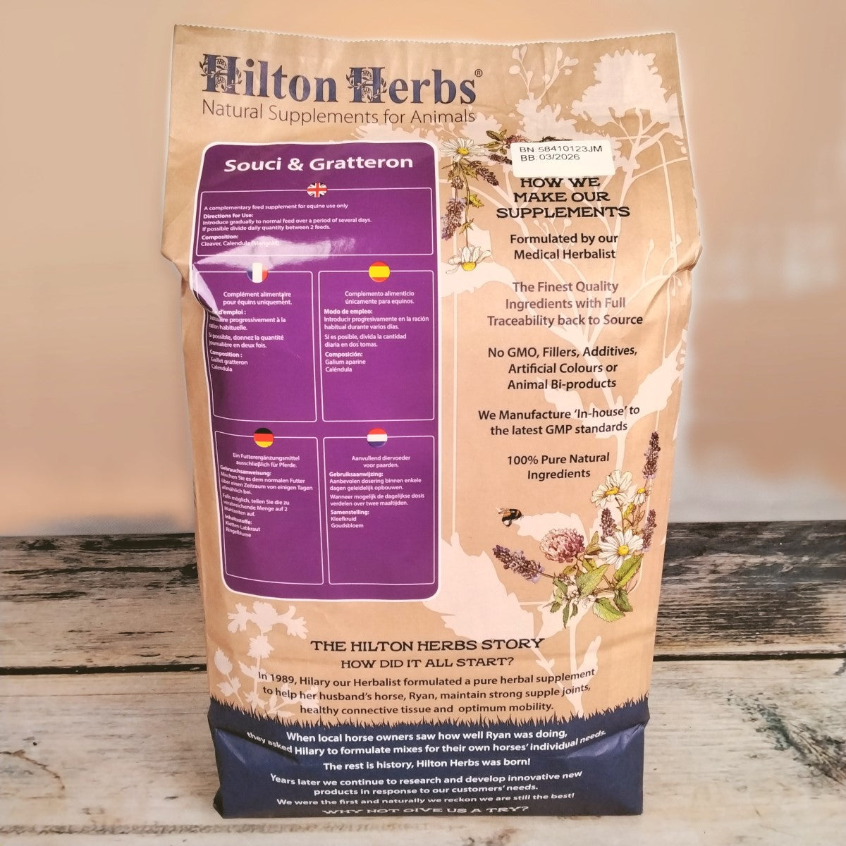 Hilton Herbs Klebkraut & Ringelblume - bei angelaufenen/schweren Beinen